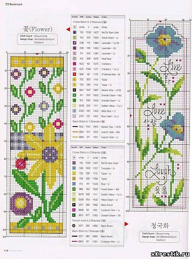Схема для вышивки крестом.