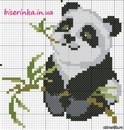 Схема для вышивки крестом Животные.